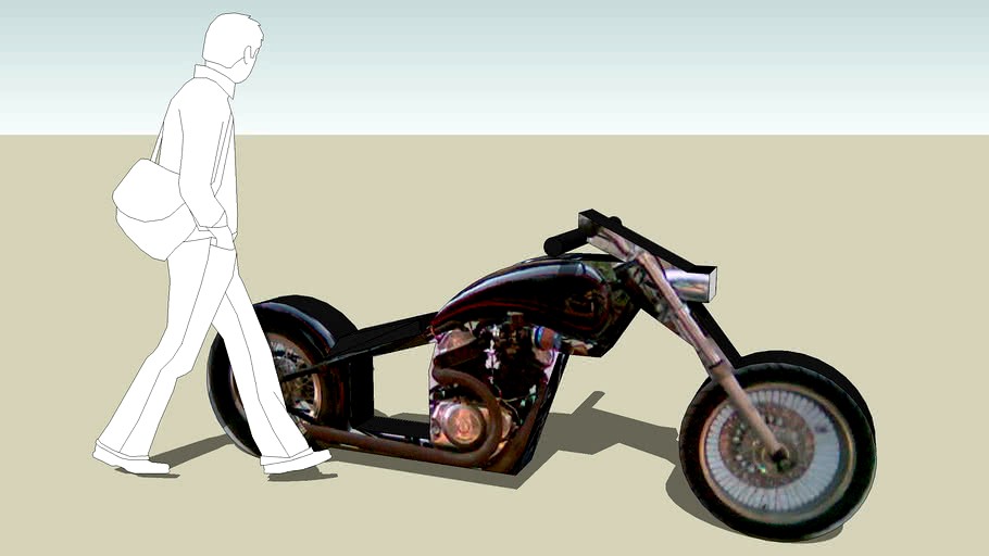 Hardtail chopper