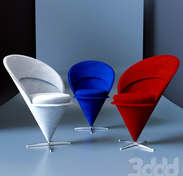 кресло ConeChair  – дизайнер Вернер Пантон