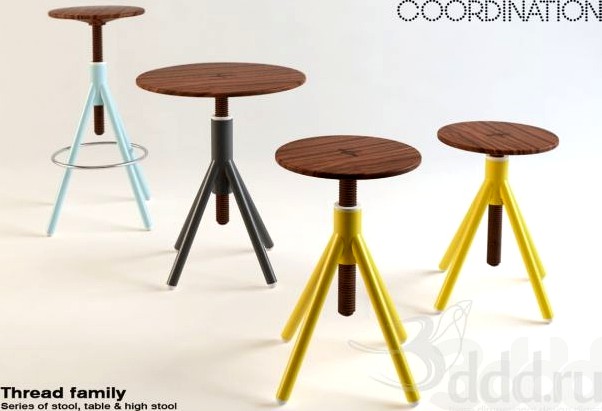 Thread family stool