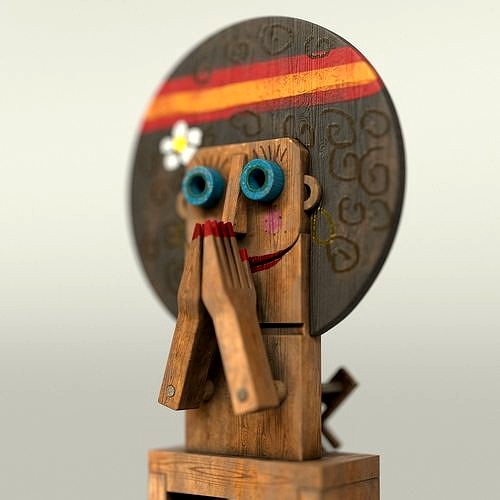 Happy Clapper 3d model