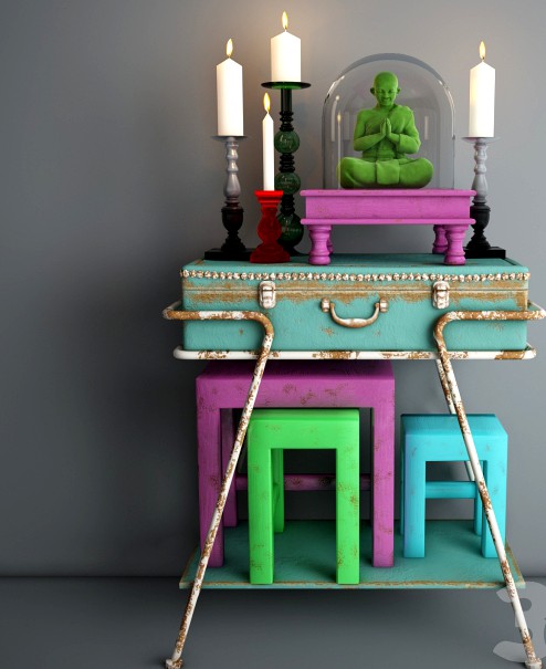 Декоративный набор "Ибица".