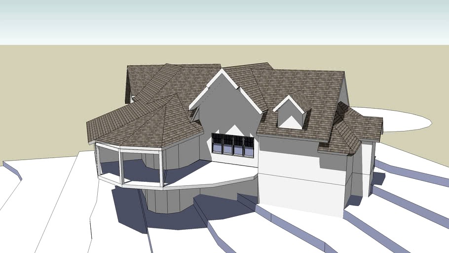 Timber Frame with Grade