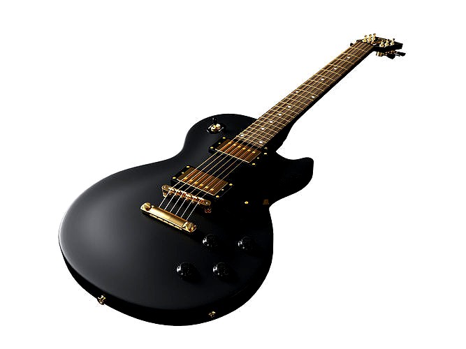 Les Paul Black Guitar