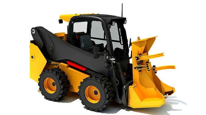 Skid Steer Loader Tree Cutter