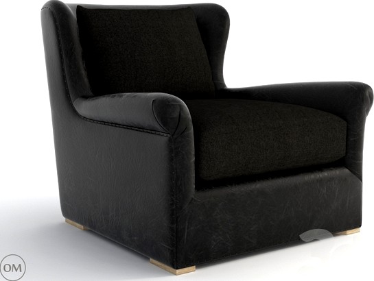 Winslow leather armchair 7841-3108 ST