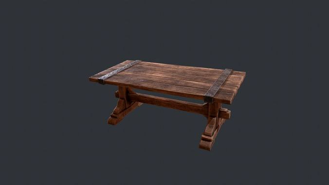 Wooden Table - Wooden Bench - Garden Bench - Work Bench - Bench