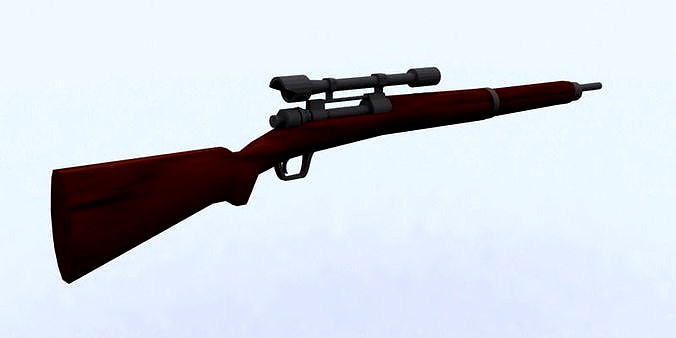 M1903 Sniper rifle model 3D