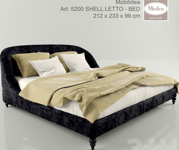 MEDEA-SHELL LETTO