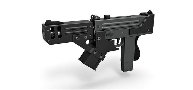 Submachine gun modified MAC-10 from the movie Blade 2 2002