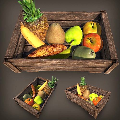 Fruit Crate PBR I 10 Props