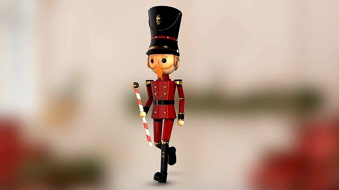 Nutcracker New Year Model