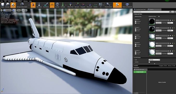 Space Shuttle 3D model