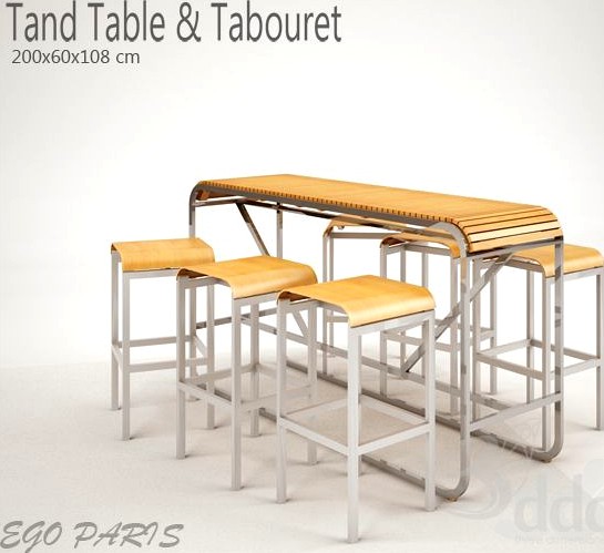 Tandem Table &amp; stool