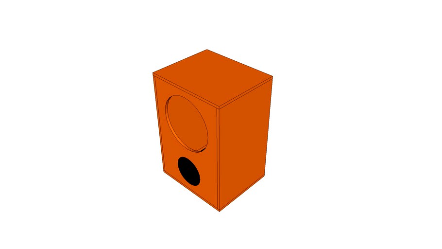 DIY 18' Subwoofer 3d model