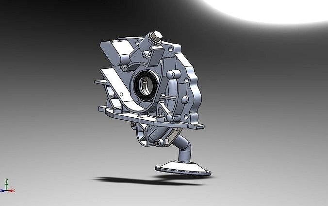 Engine oil pump