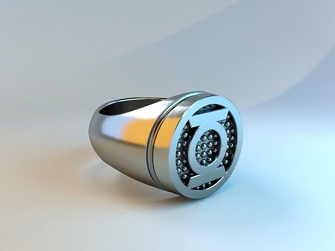 Download Green Lantern Ring 3d Model