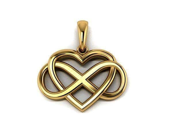 Hearth Infinity  pendant | 3D