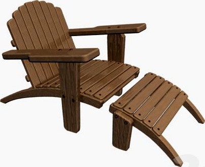 Лежак &quot;Дубрава&quot;