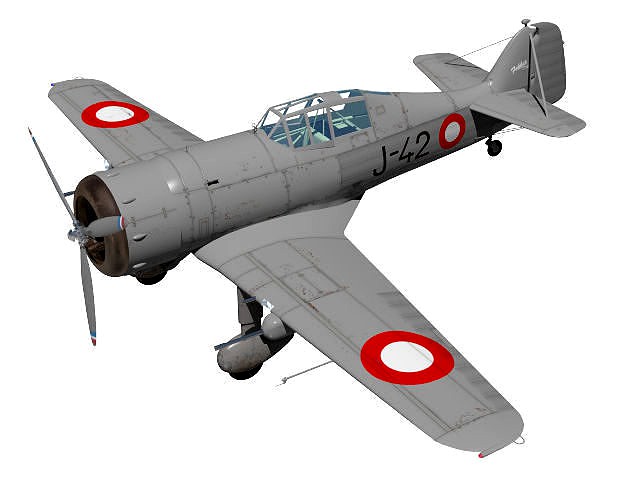 fokker D-XXI Danish Air Force