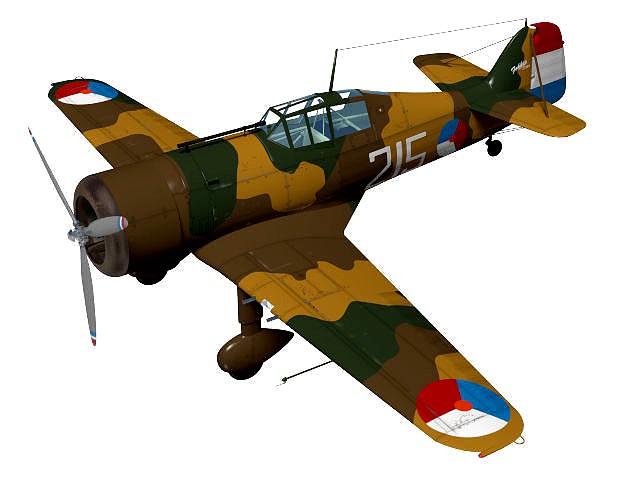 fokker D-XXI