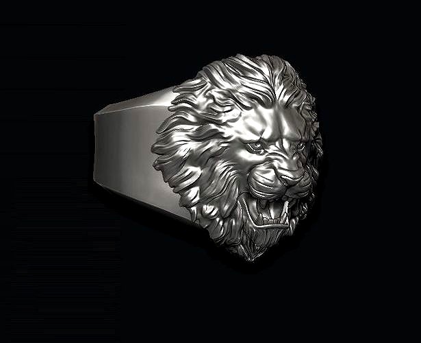 Lion ring | 3D