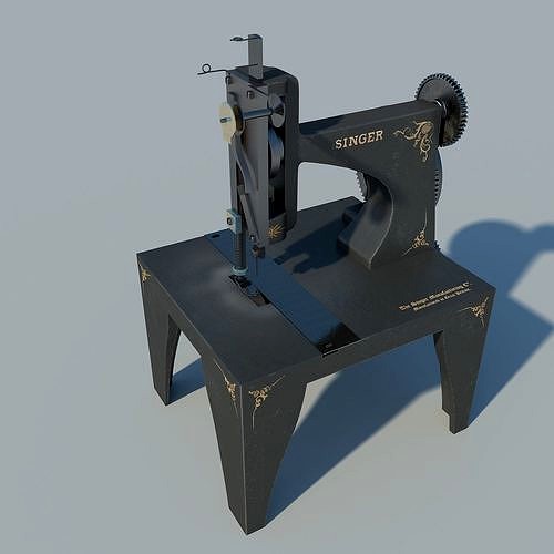 First sewing machine