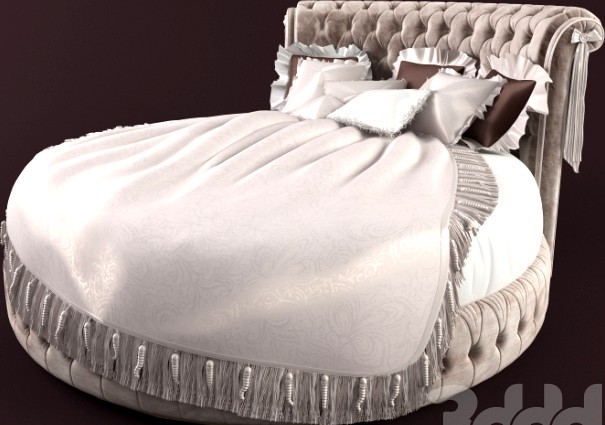 Ceppi round bed