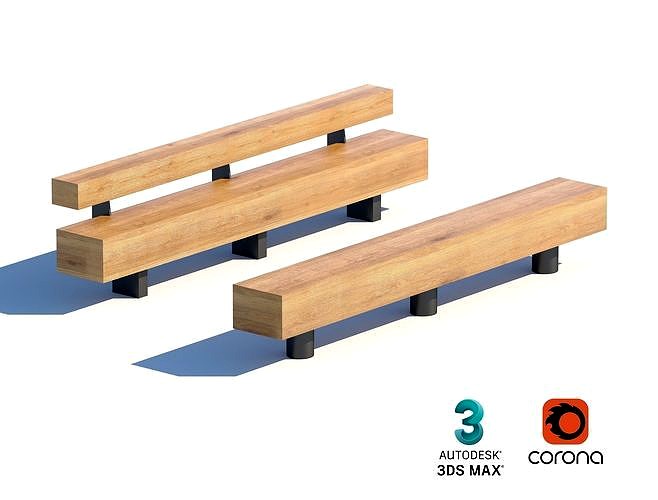 timber wood bench