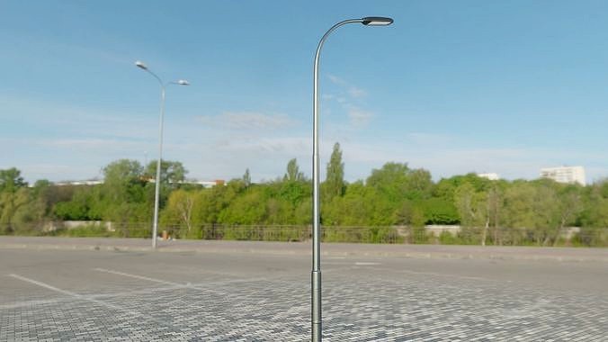 Street Light 11 version 11 6m with pole 1