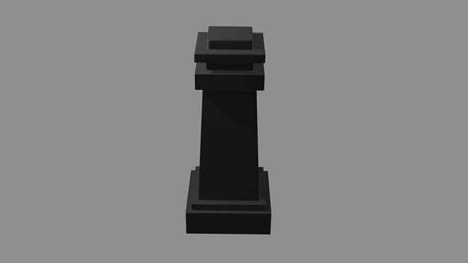 chess pieces queen | 3D