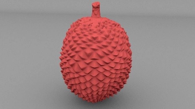 lychee fruit | 3D