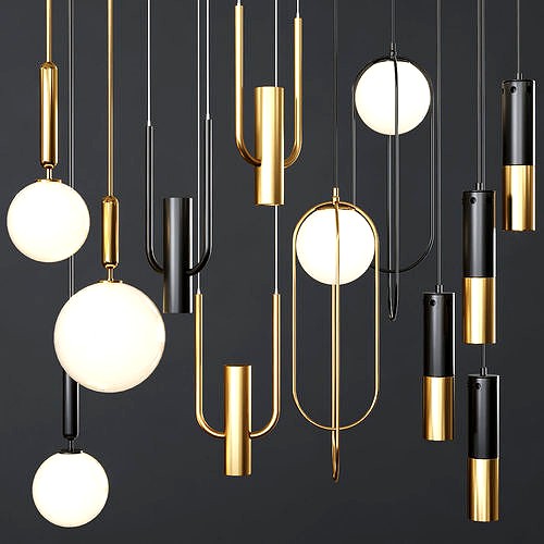 Pendant lights set 053