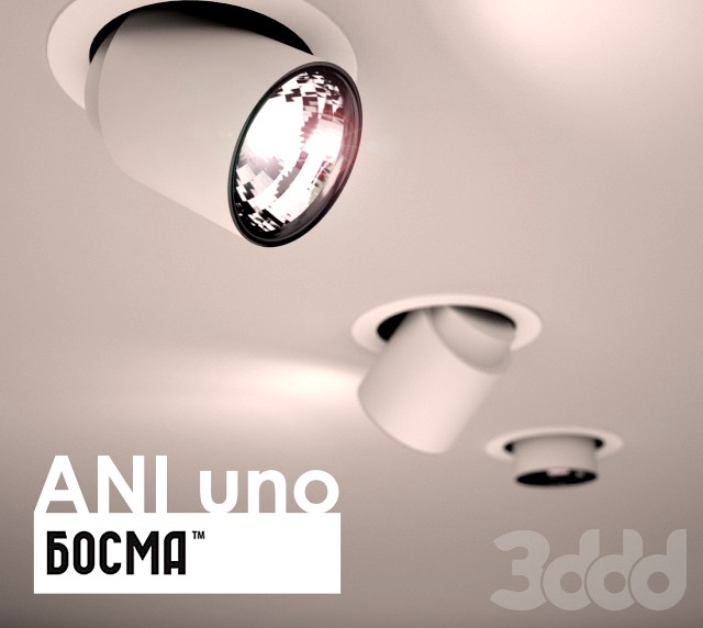 Поворотный светильник Bosma-Ani-UNO
