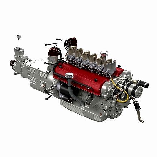 Ferrari Colombo 250TR Engine - 3 liter