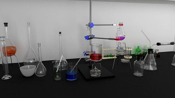 Chemical laboratory equipment and glassware
