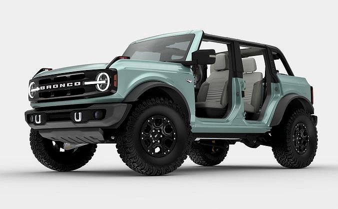 2021 Ford Bronco 4-door game ready