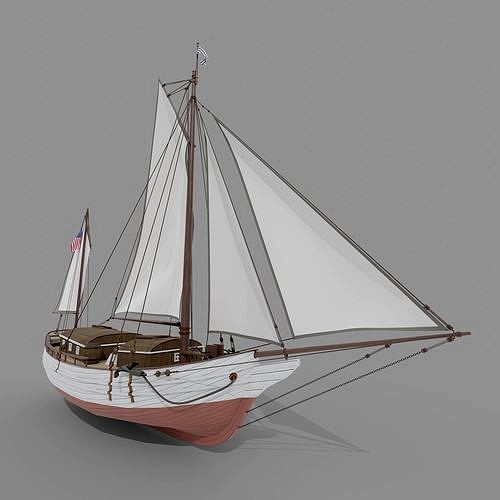 Oyster sloop Spray