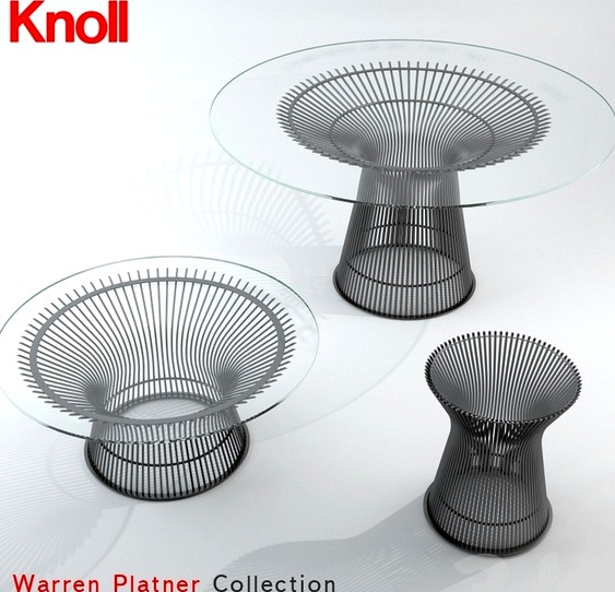 Knoll / Platner Dining and Low Tables