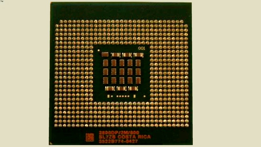 Intel Xeon 3.8 GHz Microprocessor