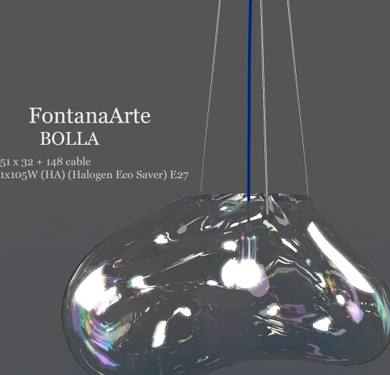 Fontana Arte Bolla Lamp