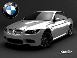 BMW 3M E92 - 3D Model