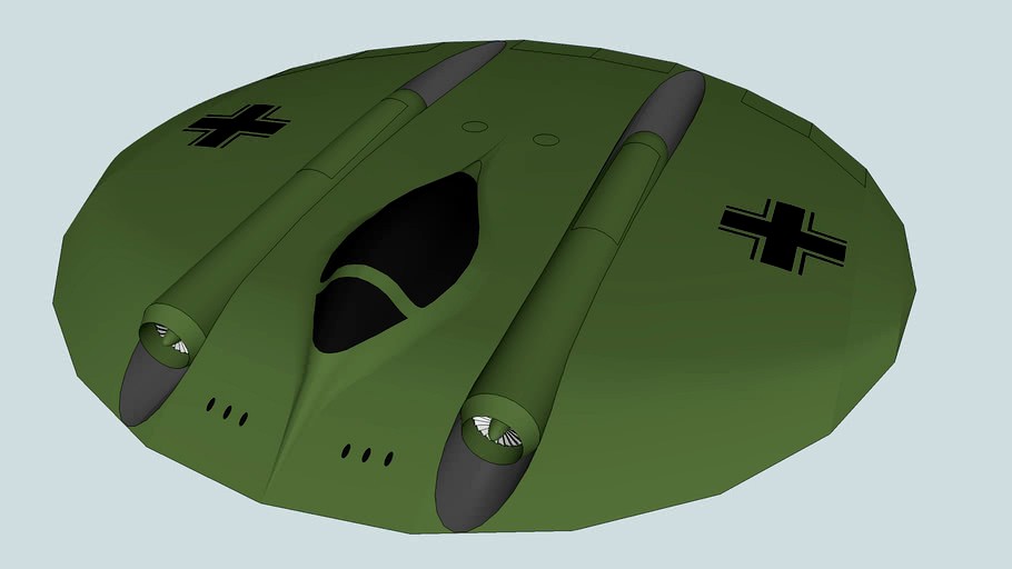 Nazi saucer (FANTASY! - Do not support nazy ideas)