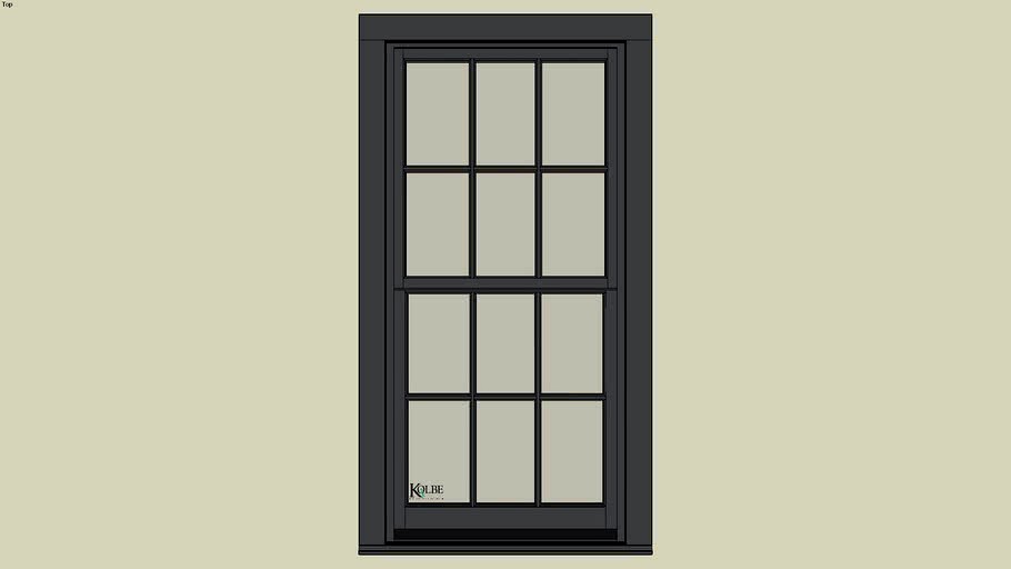 Kolbe Ultra Sterling Double Hung UDH2830 (F.S. 2'-9 1/2' x 5'-8 7/16' R.O. 2'-10' x 5'-9')