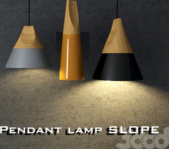 Pendant lamp SLOPE