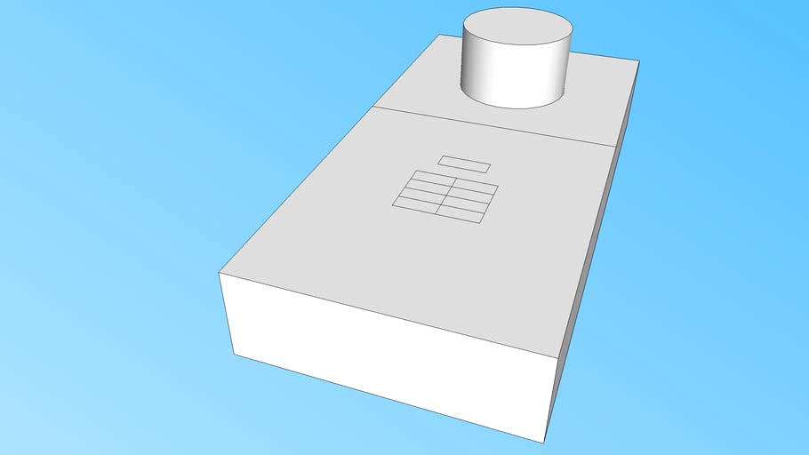 milbank 200a meter disconnect 3d model