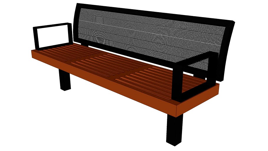 Sonoma Backed Bench