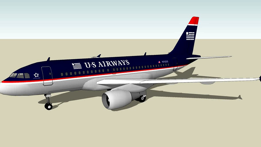 US Airways Airbus A319-100