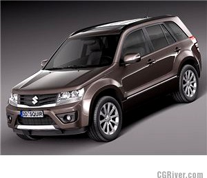 Suzuki Grand Vitara 2013 5-door - 3D Model