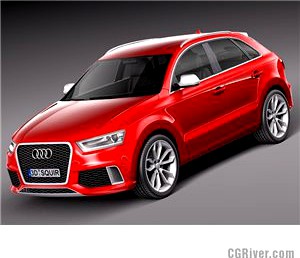 Audi RS Q3 2014 - 3D Model