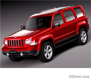 Jeep Patriot 2014 - 3D Model